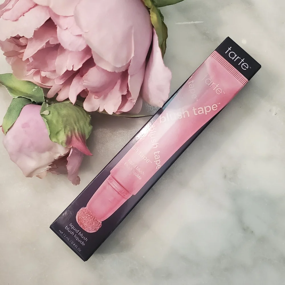 TARTE Blush Tape Liquid Luminous Blush in Rose - Shimmering Soft Pink